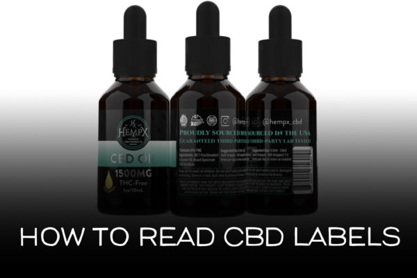 How to read CBD labels