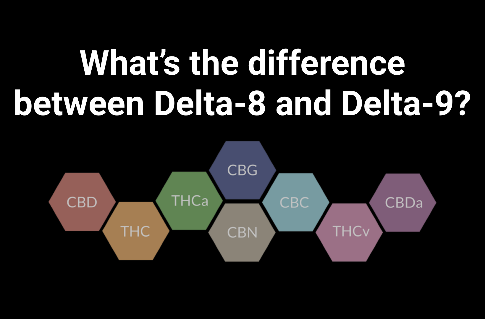 Difference between delta-8 and delta-9